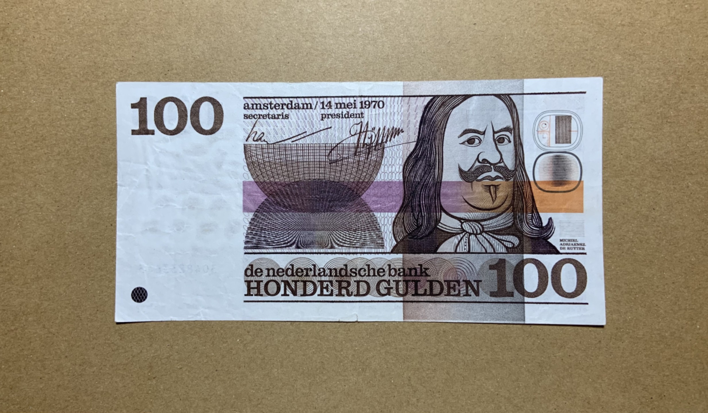 收藏联盟Quantum Auction 第198期拍卖 (已更新) 荷兰1970年100盾 非全新 品相如图