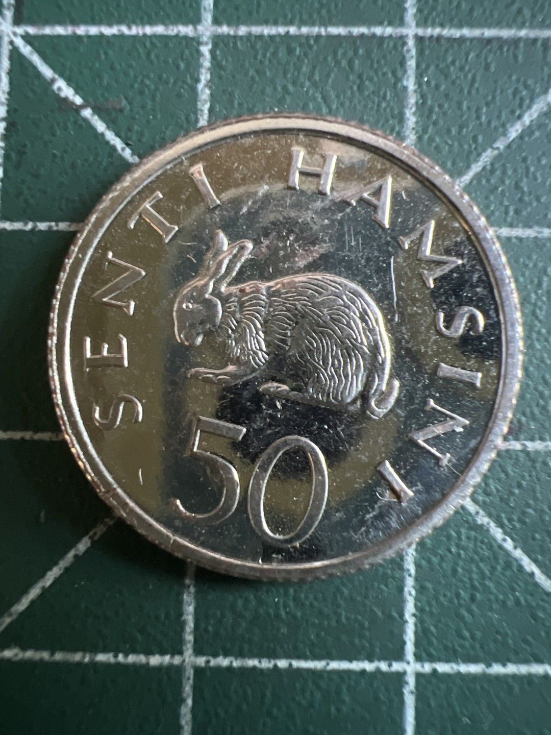 泡泡堂第115期  世界硬币明信片专场（无押金，无佣金，捡漏，全场20包邮，偏远地区除外） 坦桑尼亚50分