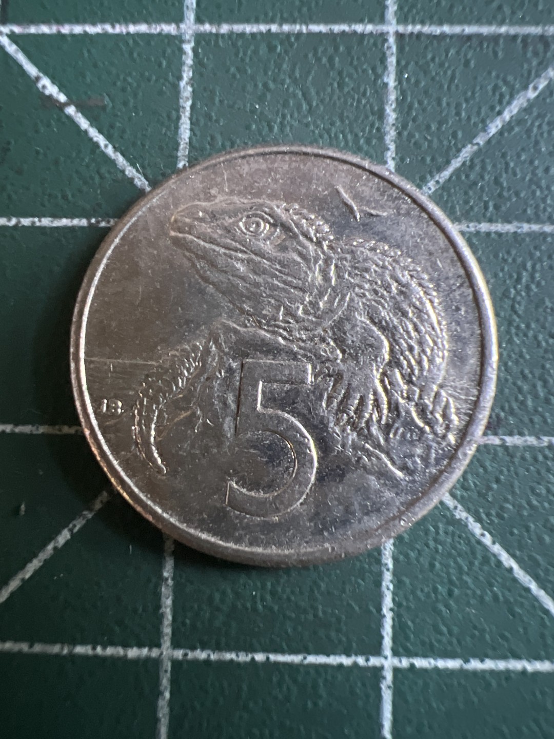 泡泡堂第115期  世界硬币明信片专场（无押金，无佣金，捡漏，全场20包邮，偏远地区除外） 新西兰5分