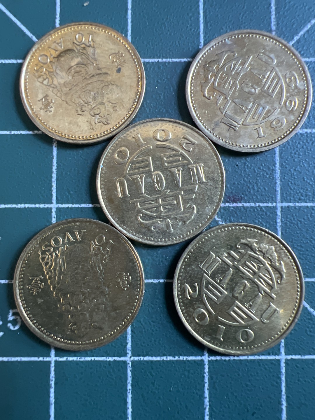 泡泡堂第143期  世界硬币专场（无押金，无佣金，捡漏，全场20包邮，偏远地区除外） 澳门五个