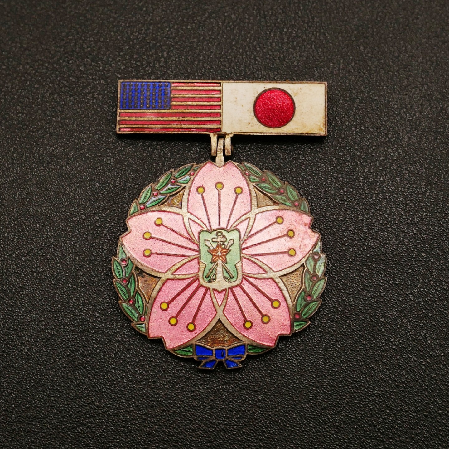 勋章奖章交易所10月15日群拍 日本米国出征从军老兵会役员招待会纪念章