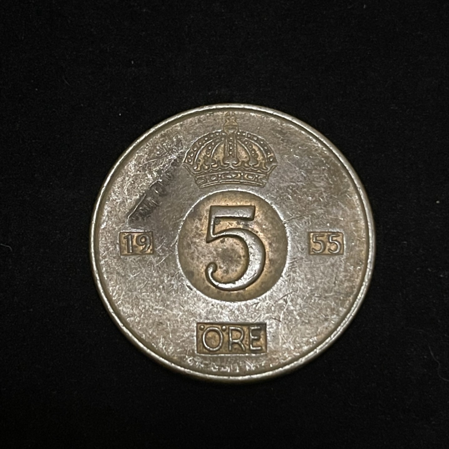 外国硬币0元起拍 瑞典5欧尔