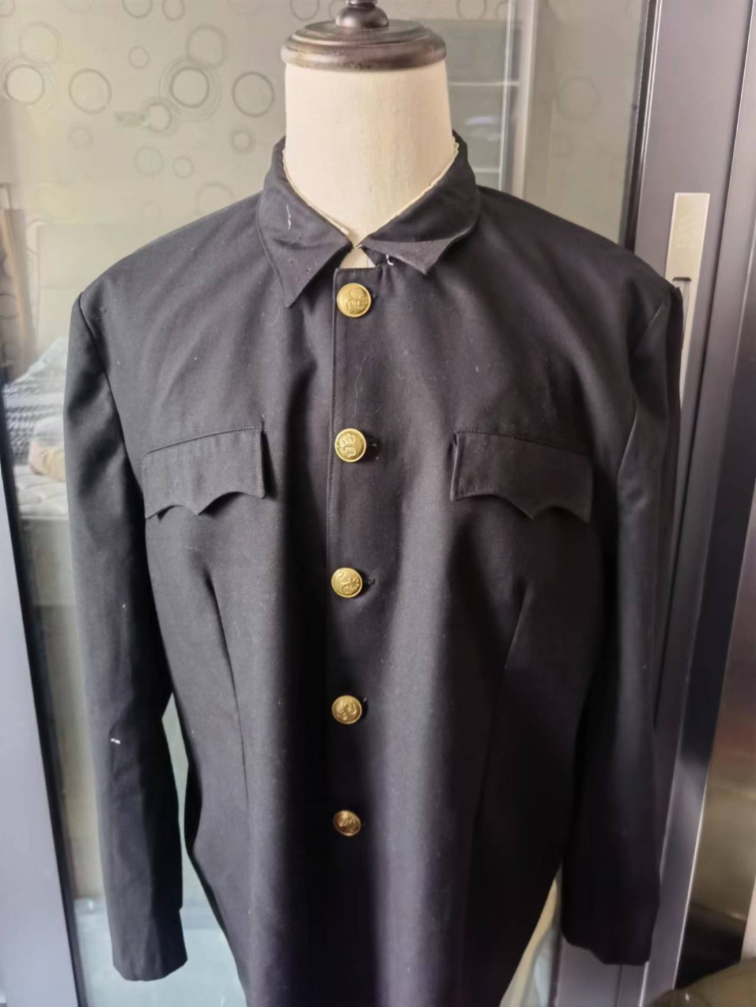 欧亚大陆勋奖章制服交流会服装小拍 90年代朝鲜海军裸衣