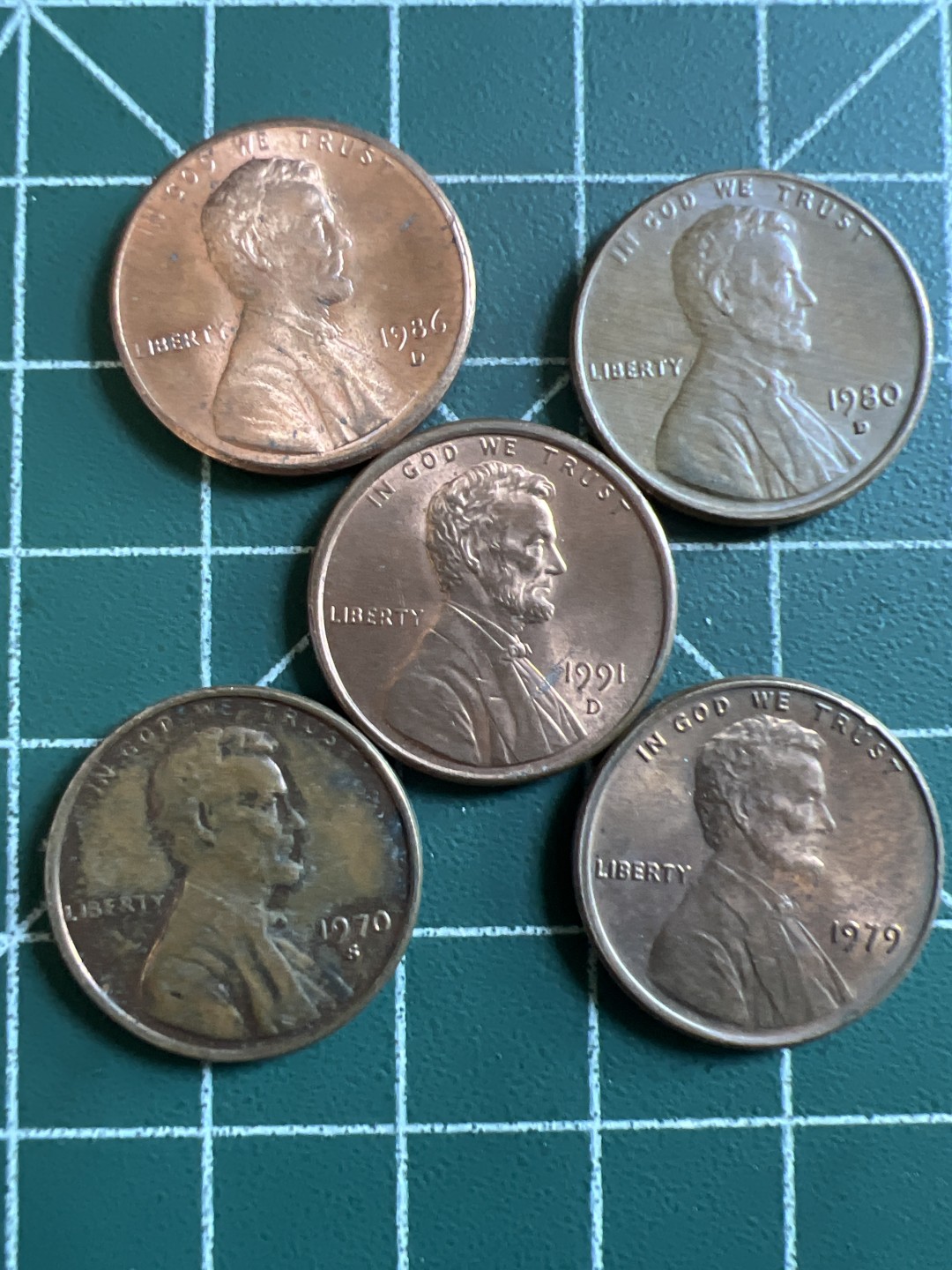 泡泡堂第113期  世界硬币明信片邮票专场（无押金，无佣金，捡漏，全场20包邮，偏远地区除外） 美国一分五个