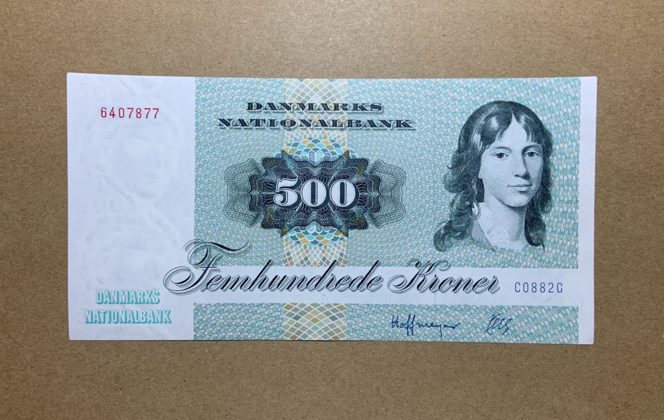 收藏联盟Quantum Auction 第198期拍卖 (已更新) 丹麦1986年500克朗 品相UNC- 大蝾螈