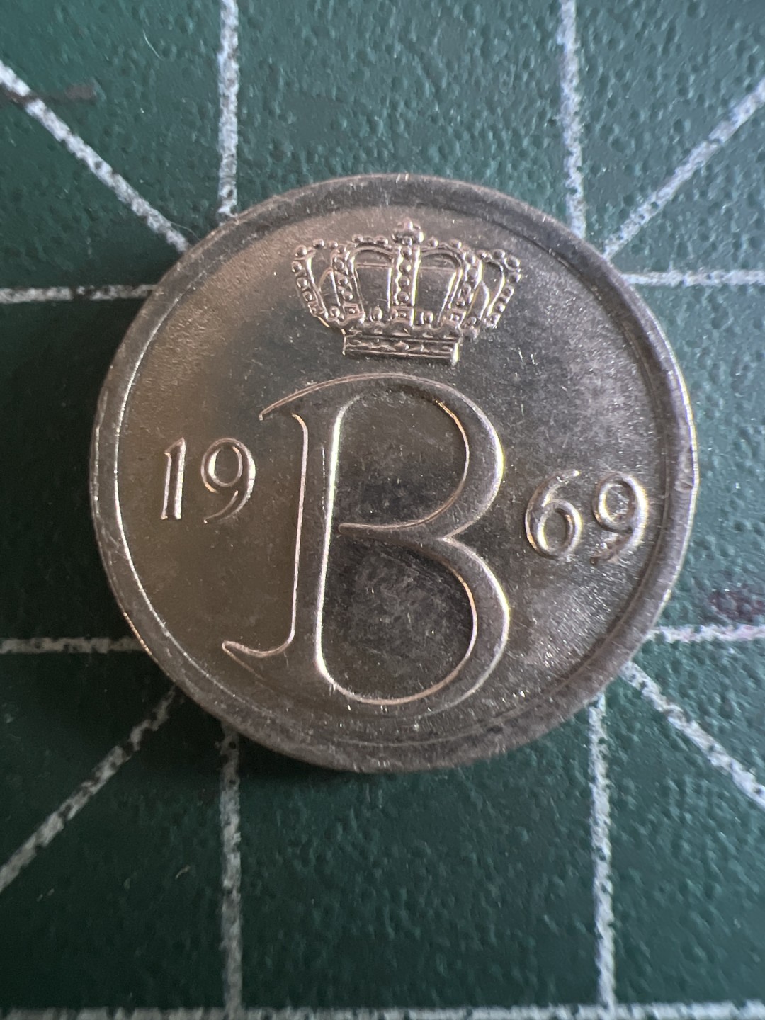 泡泡堂第142期  世界硬币专场（无押金，无佣金，捡漏，全场20包邮，偏远地区除外） 比利时1969年25C