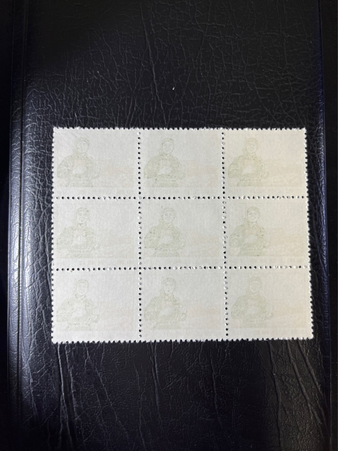 洪涛臻品 精选邮票限时拍卖第五十一期 普无号  10分解放军  3*3    9方连，收藏级品相一组，版撕嘎嘎绝，光芒四射，正红背白，非常漂亮，集邮册中必不可少的一组，版撕精品小票，多多益善，价值洼地，全品可评级，所有拍品包过灯，注意捡漏