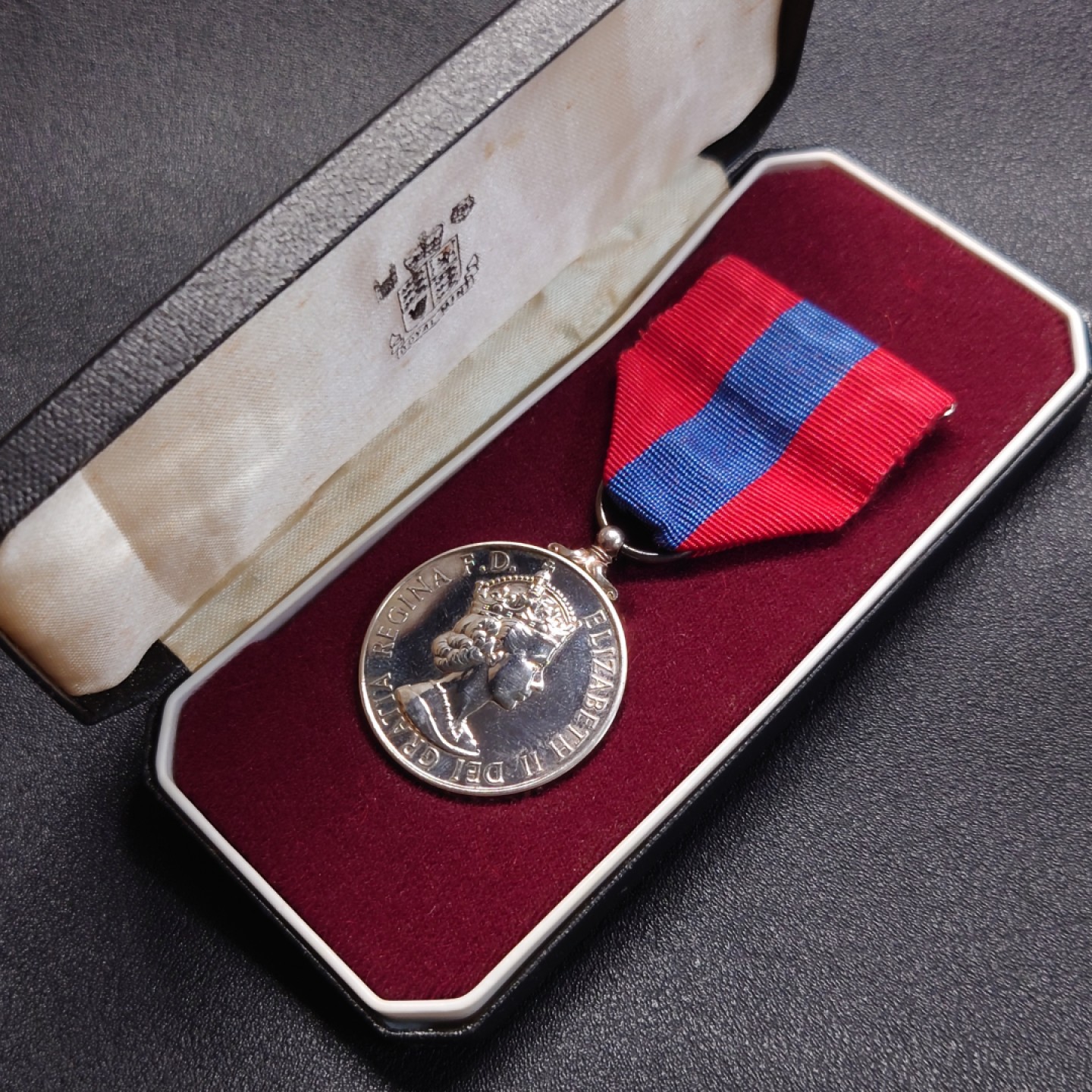 勋章奖章交易所10月15日群拍 英国伊丽莎白二世版帝国服务奖章（银质）