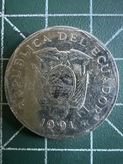 泡泡堂第115期  世界硬币明信片专场（无押金，无佣金，捡漏，全场20包邮，偏远地区除外） - 厄瓜多尔十苏克雷