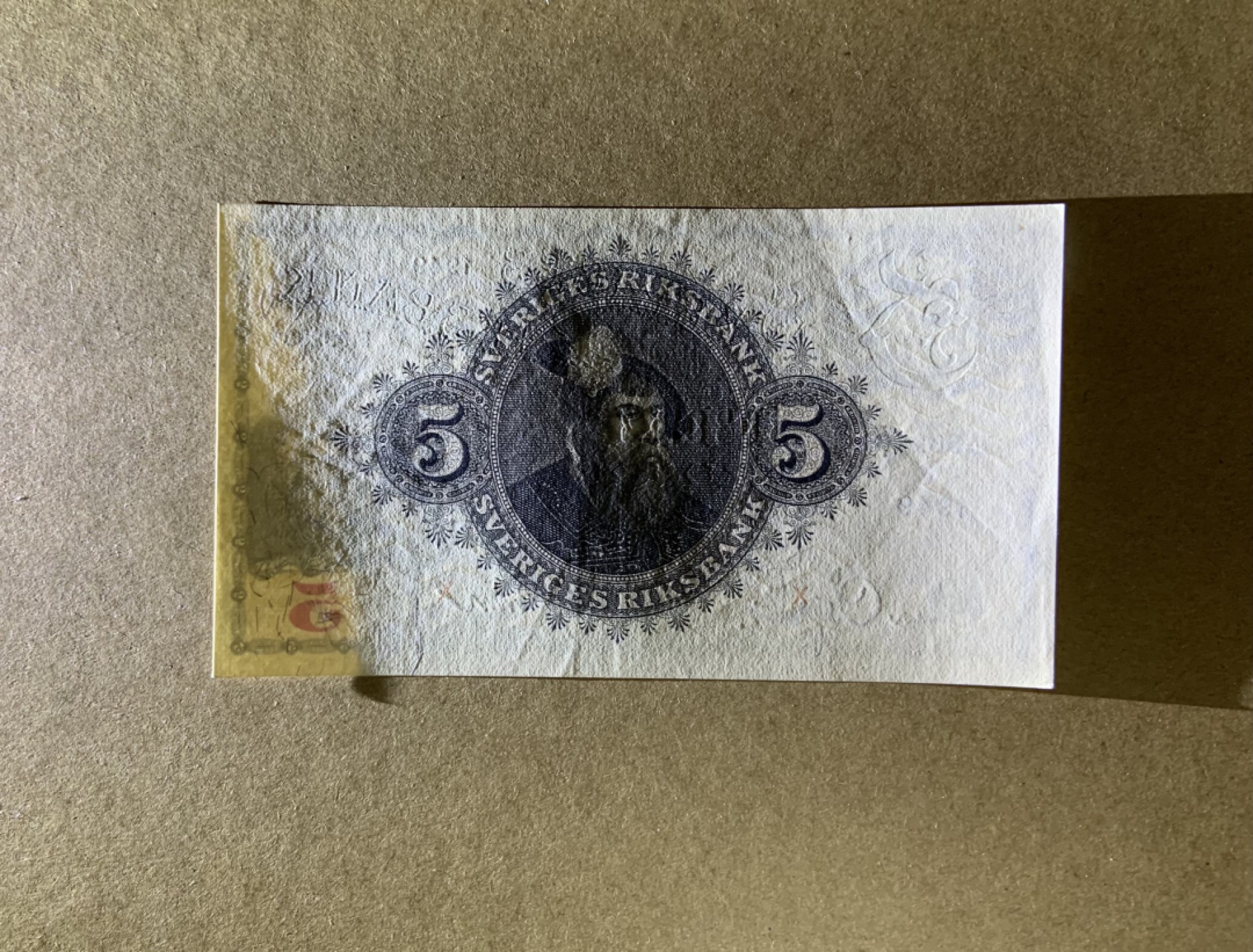 收藏联盟Quantum Auction 第198期拍卖 (已更新) 瑞典1949年5克朗和1968年10克朗纪念钞 品相5克朗UNC-  10克朗AU 早期版本