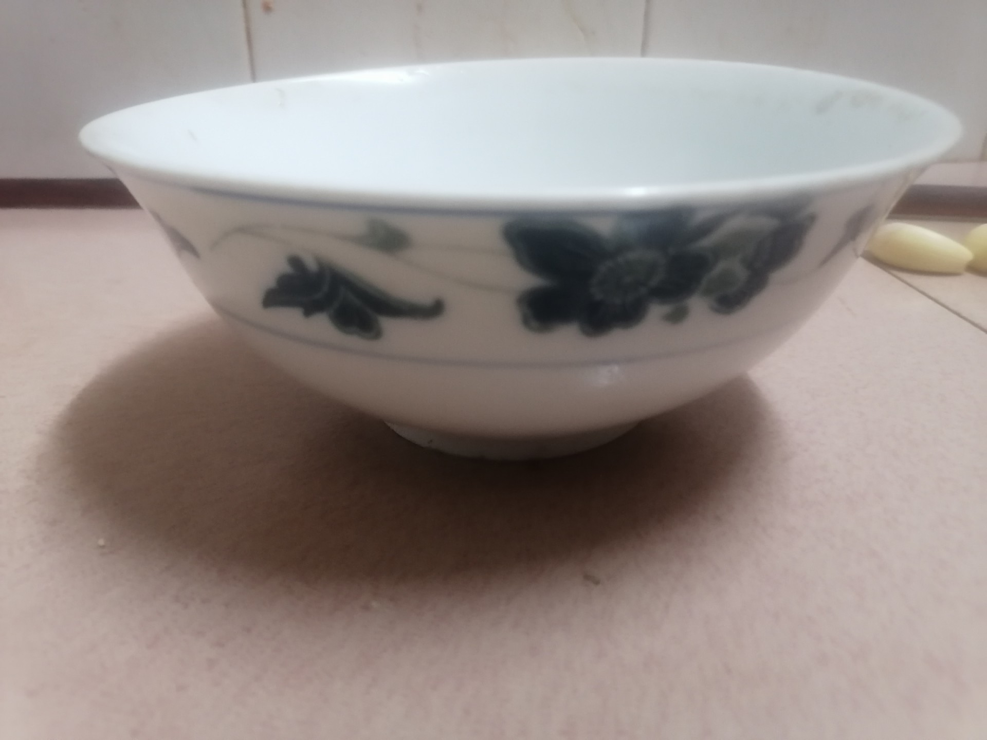 保真古币杂项专场 湘石湾青花大碗