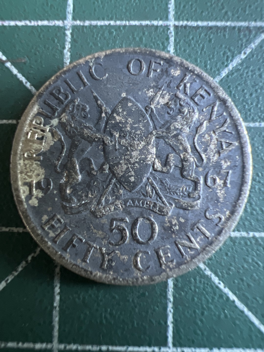 泡泡堂第113期  世界硬币明信片邮票专场（无押金，无佣金，捡漏，全场20包邮，偏远地区除外） 坦桑尼亚无字版50分