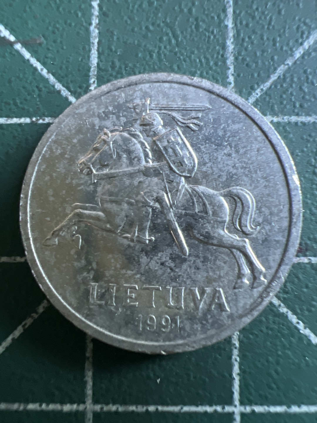 泡泡堂第113期  世界硬币明信片邮票专场（无押金，无佣金，捡漏，全场20包邮，偏远地区除外） 立陶宛一分