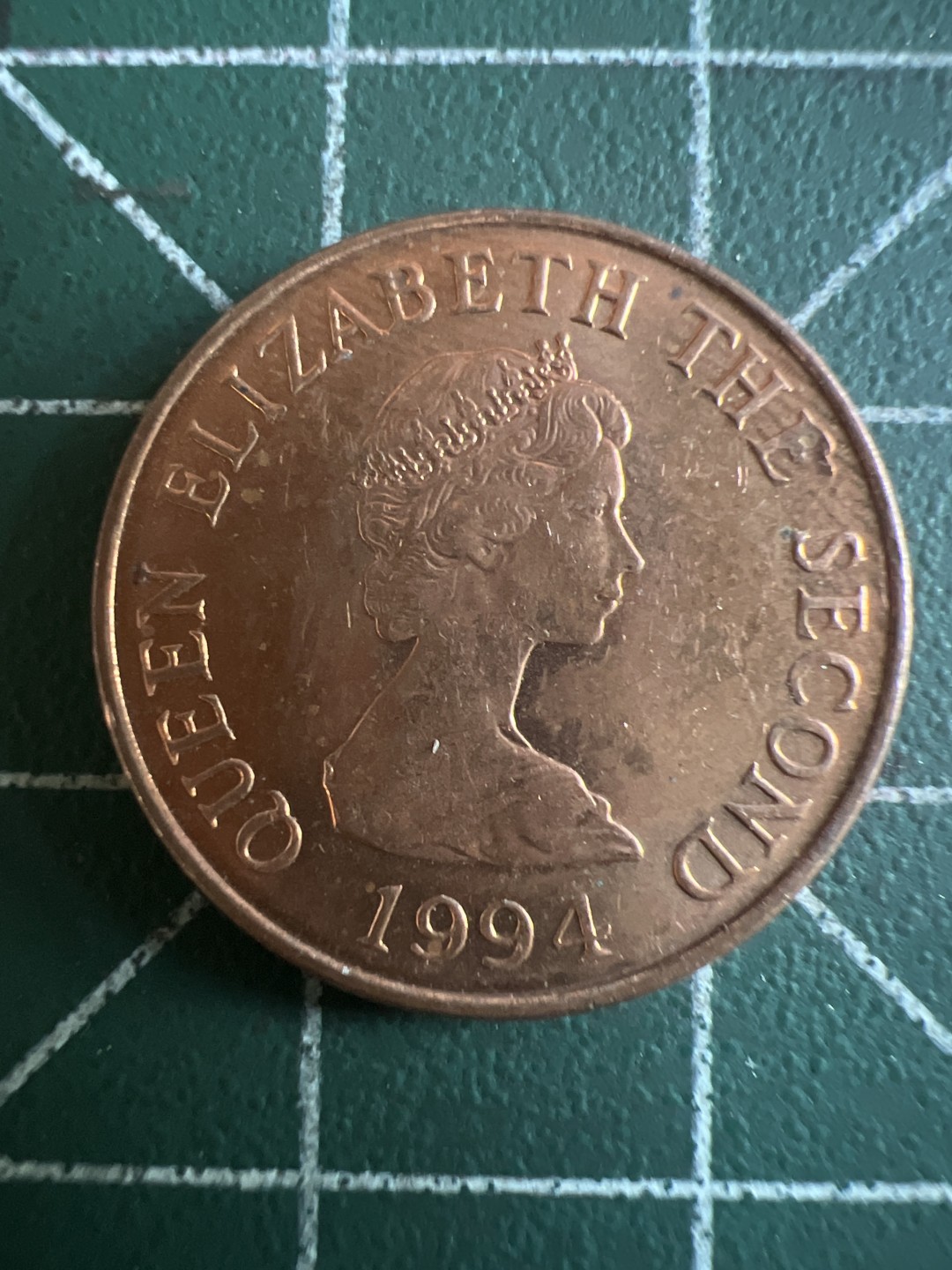 泡泡堂第115期  世界硬币明信片专场（无押金，无佣金，捡漏，全场20包邮，偏远地区除外） 泽西岛一便士