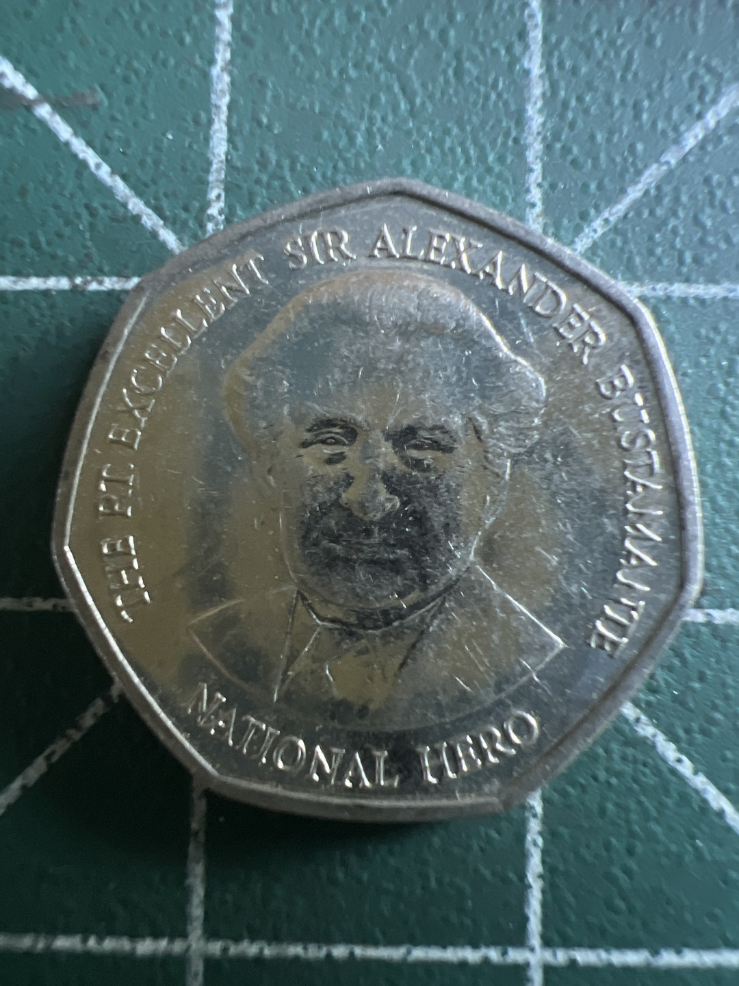 泡泡堂第113期  世界硬币明信片邮票专场（无押金，无佣金，捡漏，全场20包邮，偏远地区除外） 牙买加一刀