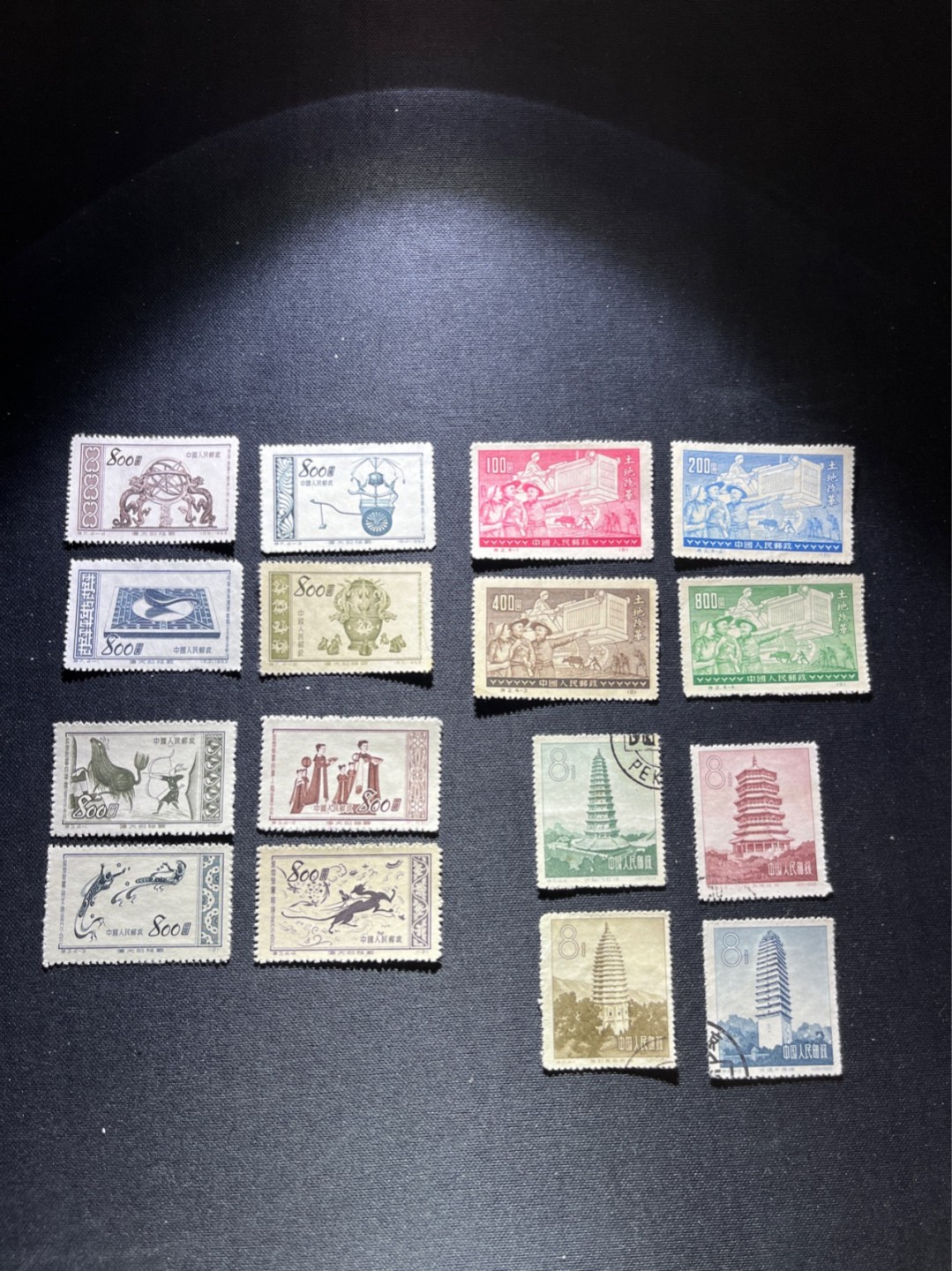 洪涛臻品 精选邮票限时拍卖第五十一期 特2新 特3新  特7新 特21盖  新盖混各一套，上品，品相不错，老纪特经典票，三新票，一旧票，喜欢不要错过