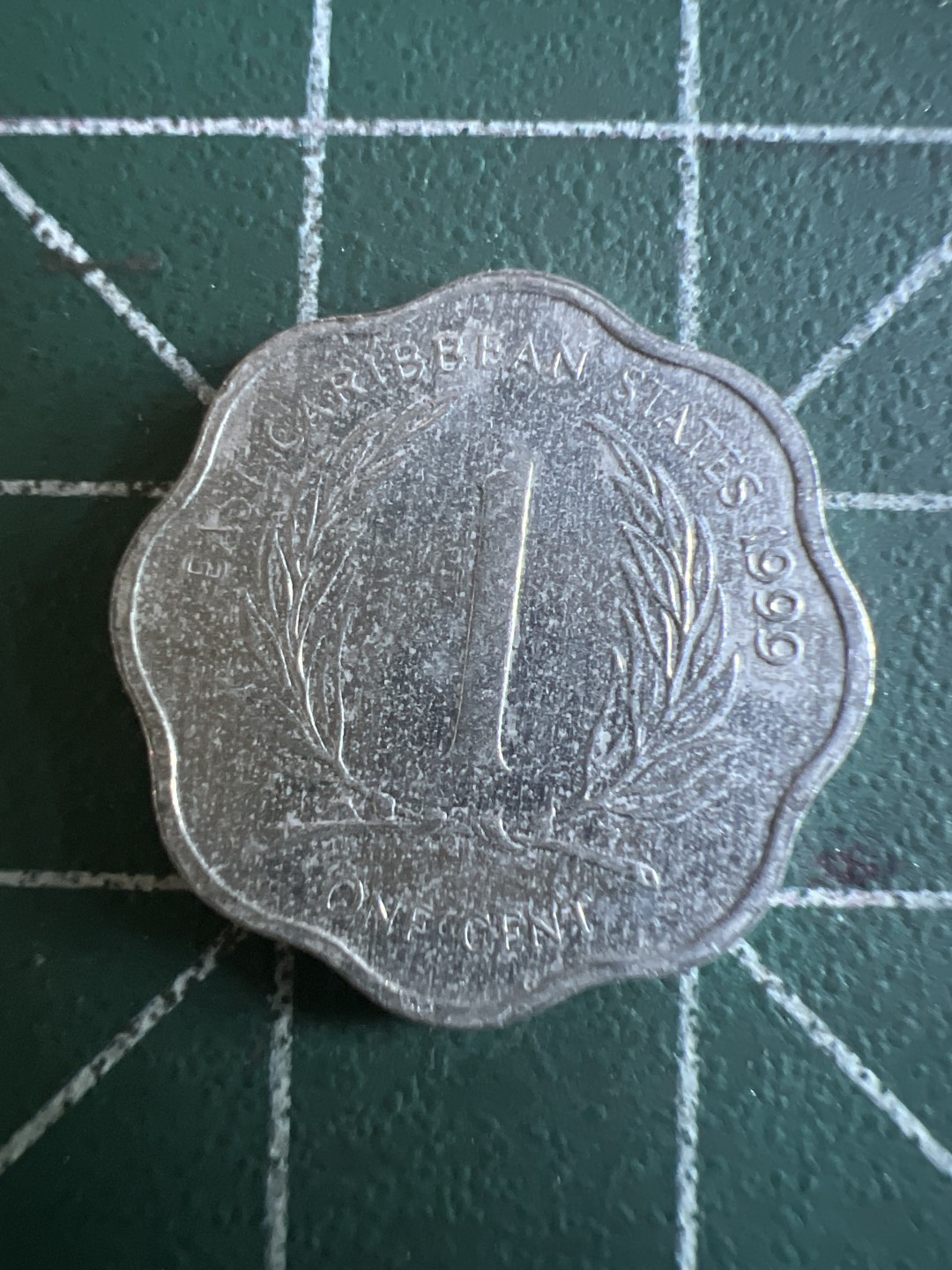 泡泡堂第115期  世界硬币明信片专场（无押金，无佣金，捡漏，全场20包邮，偏远地区除外） 东加勒比1分