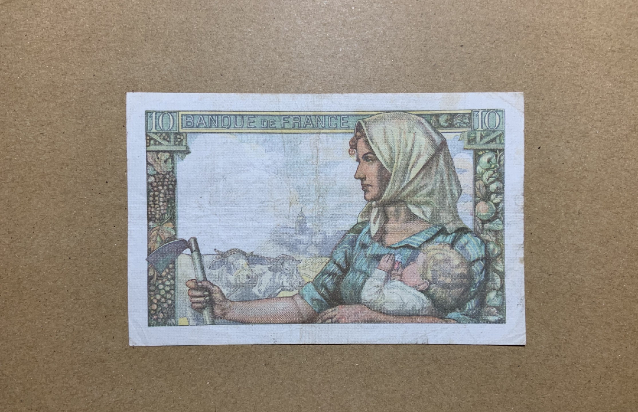 收藏联盟Quantum Auction 第198期拍卖 (已更新) 法国1944年10法郎 品相如图