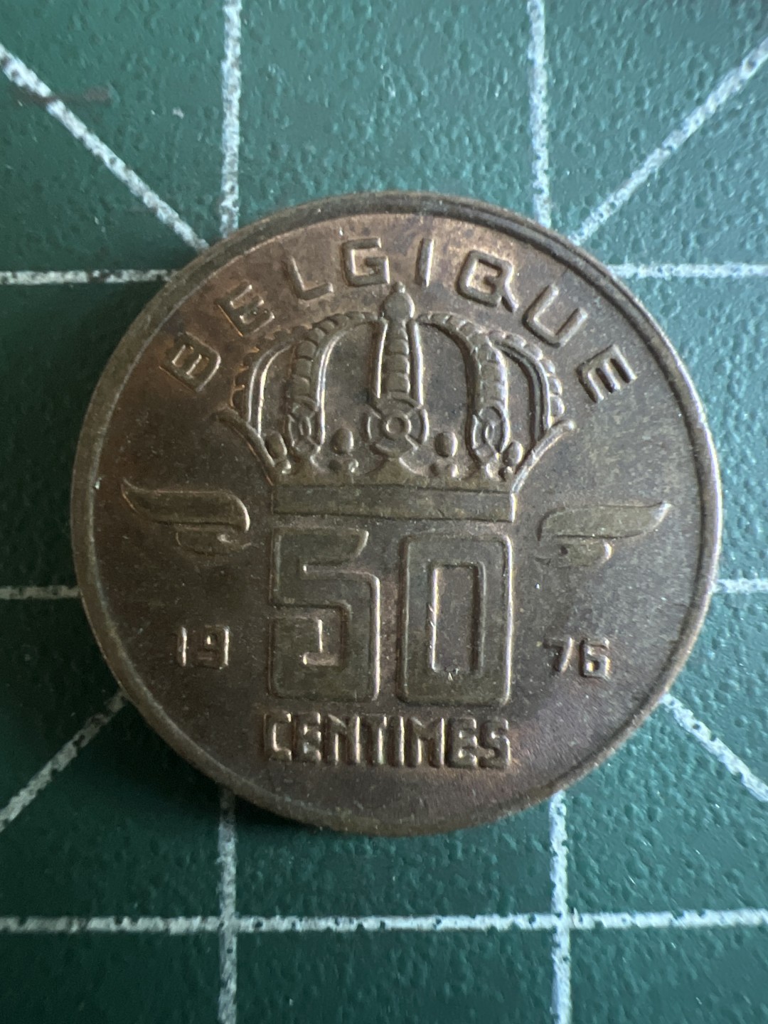 泡泡堂第114期  世界硬币邮票专场（无押金，无佣金，捡漏，全场20包邮，偏远地区除外） 比利时50分