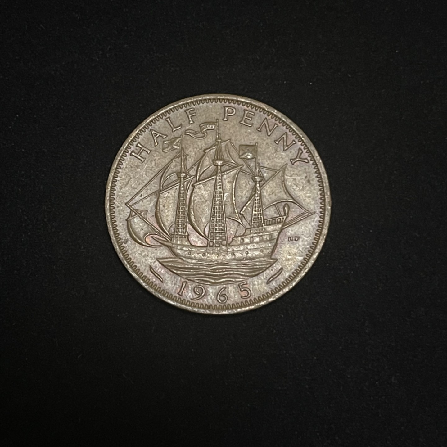 外国硬币0元起拍（3） 1965伊丽莎白 半便士