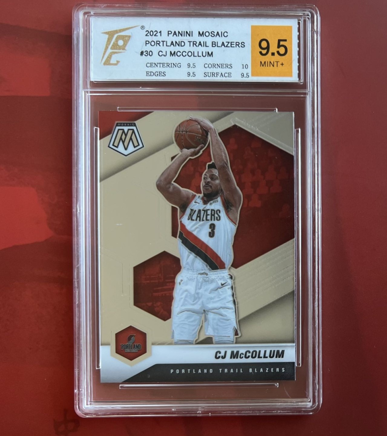 【稀奇送评】【TQG星卡评级】福利限时拍专场【1】 CJ MCCOLLUM (迈克拉姆)