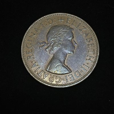 外国硬币0元起拍（3） - 1965英国1便士 不列颠女神 31mm大