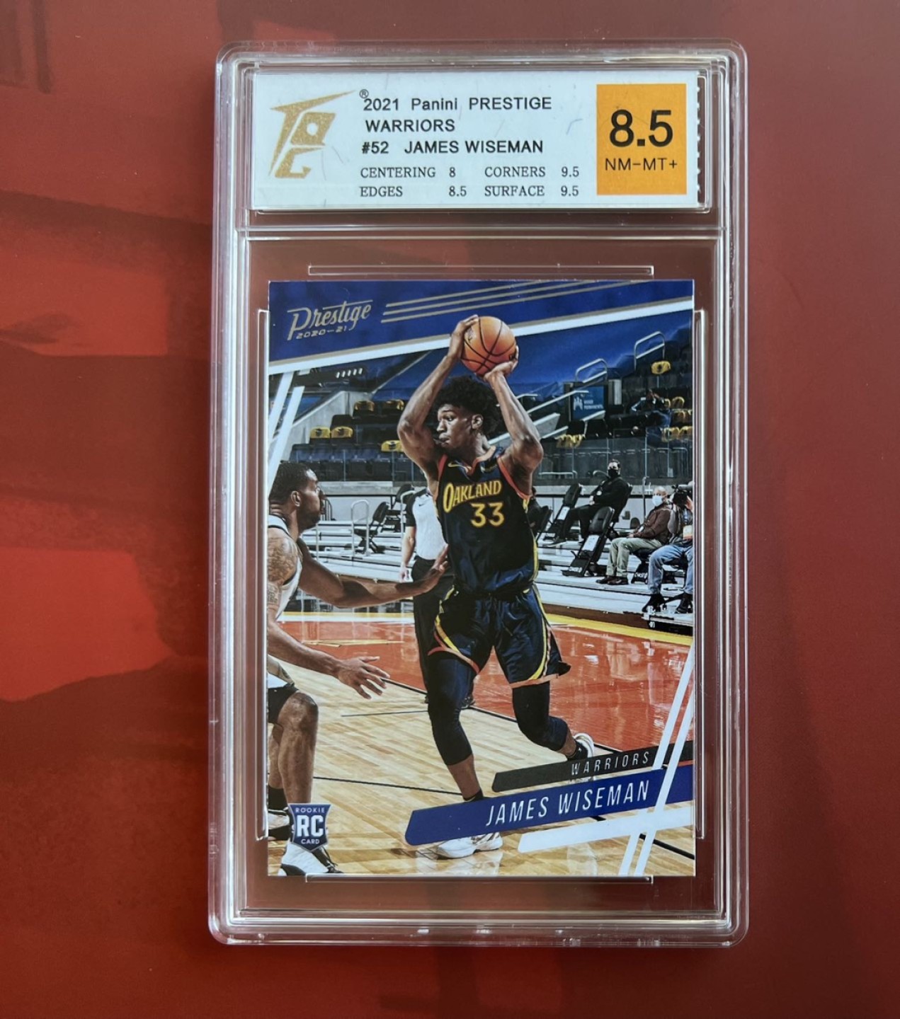 【稀奇送评】【TQG星卡评级】福利限时拍专场【1】 JAMES WISEMAN (怀斯曼)