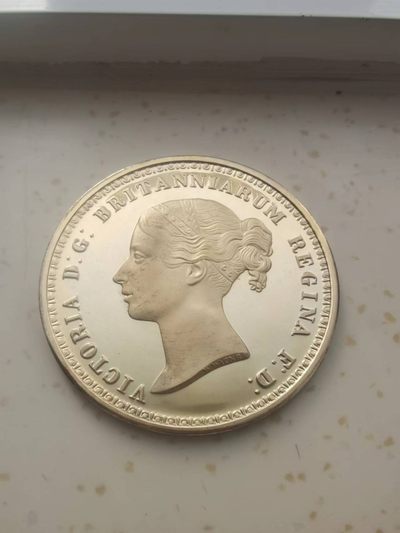 喜迎二十大外国章专场 - 安娜与狮子镀金银章