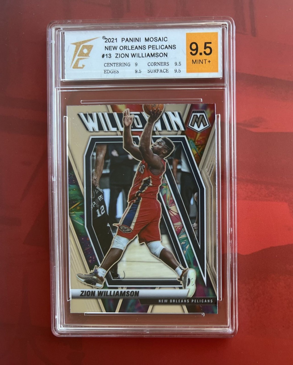 【稀奇送评】【TQG星卡评级】福利限时拍专场【1】 ZION WILLIAMSON (锡安胖虎)