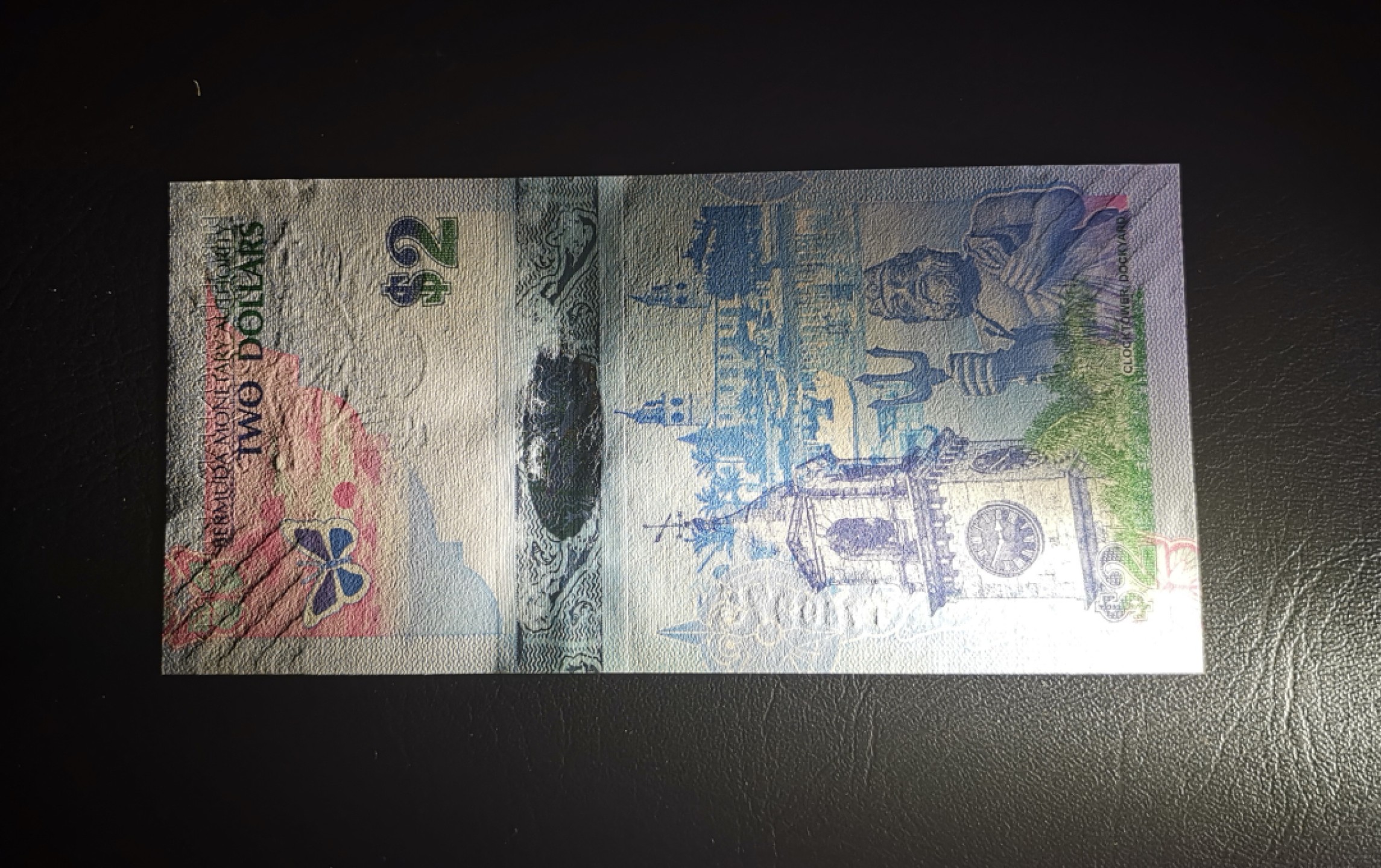 《张总收藏》76期——外币大拍 2009年百慕大2元A1冠UNC无4 IBNS世界最佳纸币获奖钞