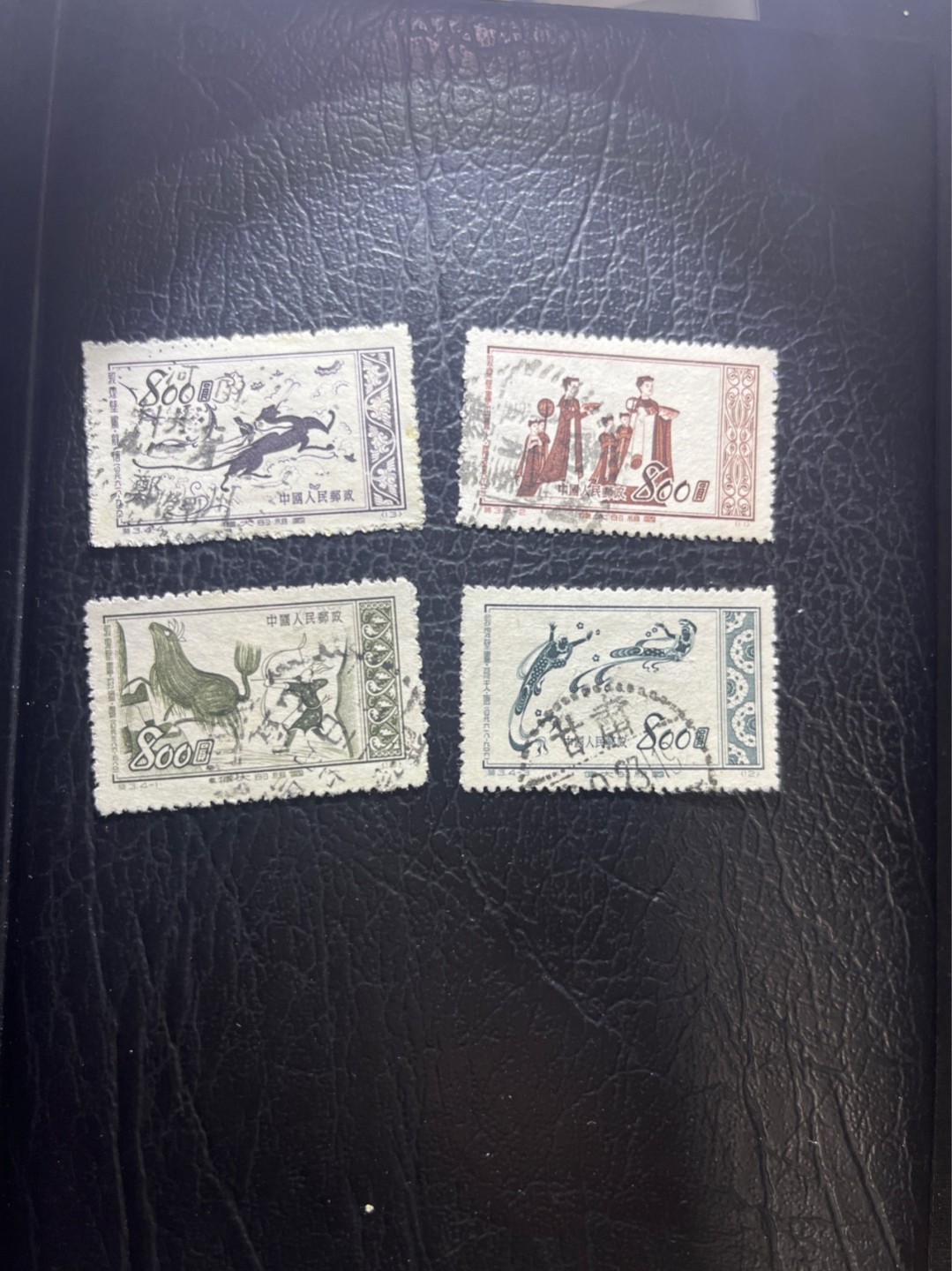 洪涛臻品 精选邮票限时拍卖第五十二期 特3伟大祖国 信销上品 甘肃等小地名邮戳，全套漂亮戳票