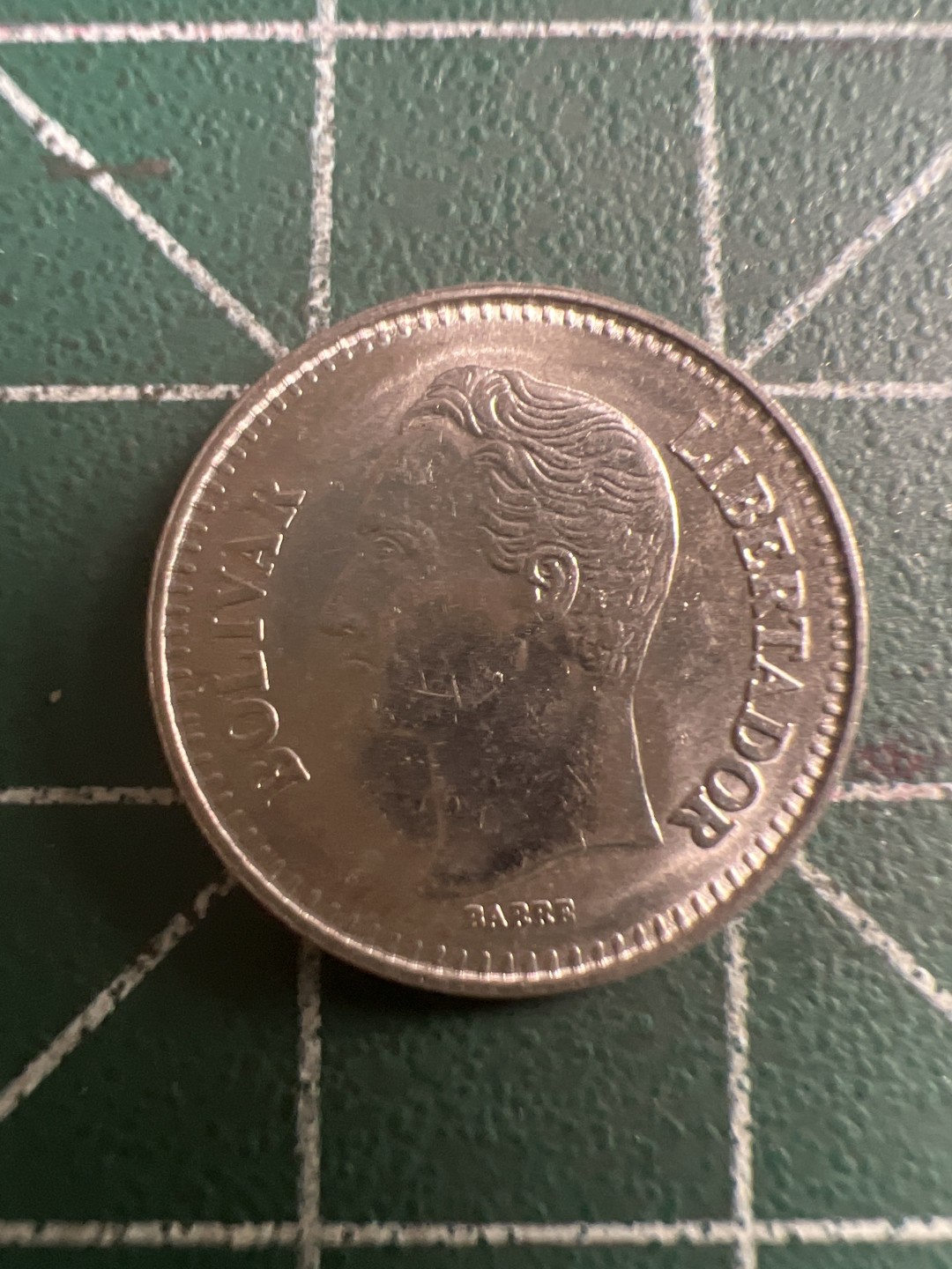 泡泡堂第116期  世界硬币纪念章邮票专场（无押金，无佣金，捡漏，全场20包邮，偏远地区除外） 委内瑞拉25分