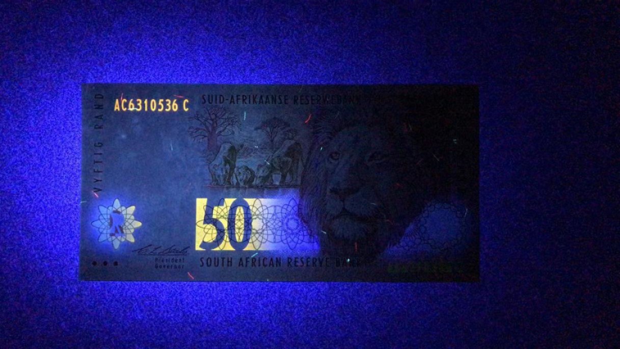 【Blue Auction】✨世界纸币精拍第235期【精】 【初版】南非 1992年50兰特 全新UNC 狮子 p125a