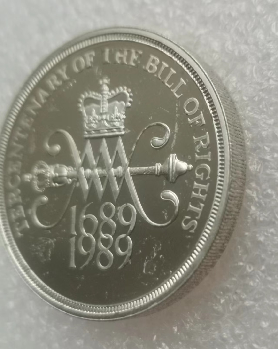 瓶子🏺第61期拍卖会 英国1989年2磅精制银币