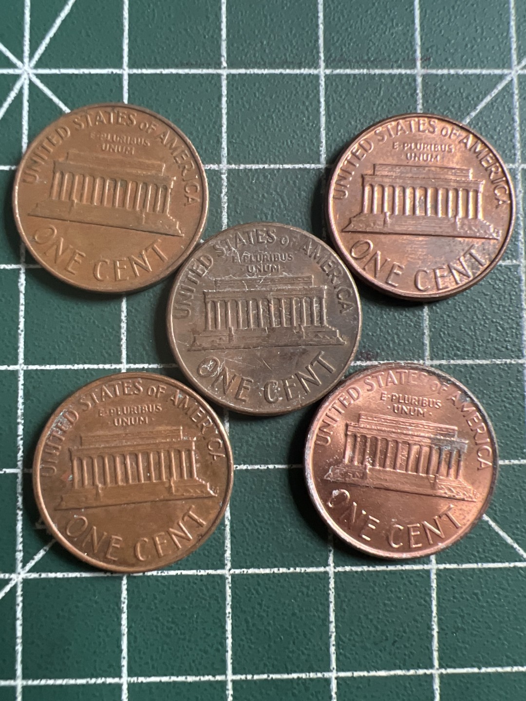 泡泡堂第116期  世界硬币纪念章邮票专场（无押金，无佣金，捡漏，全场20包邮，偏远地区除外） 老美分五个