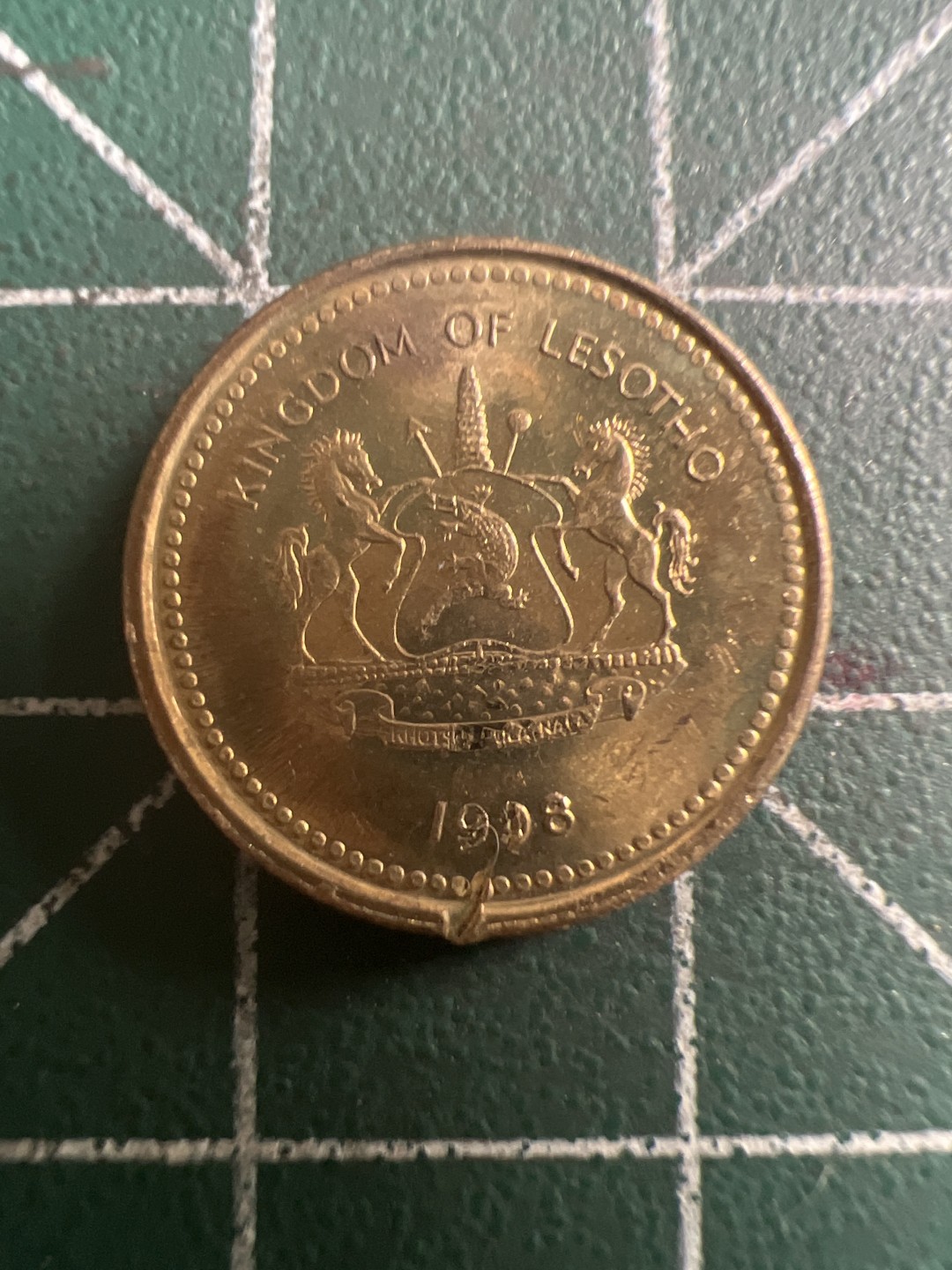 泡泡堂第116期  世界硬币纪念章邮票专场（无押金，无佣金，捡漏，全场20包邮，偏远地区除外） 莱索托十分