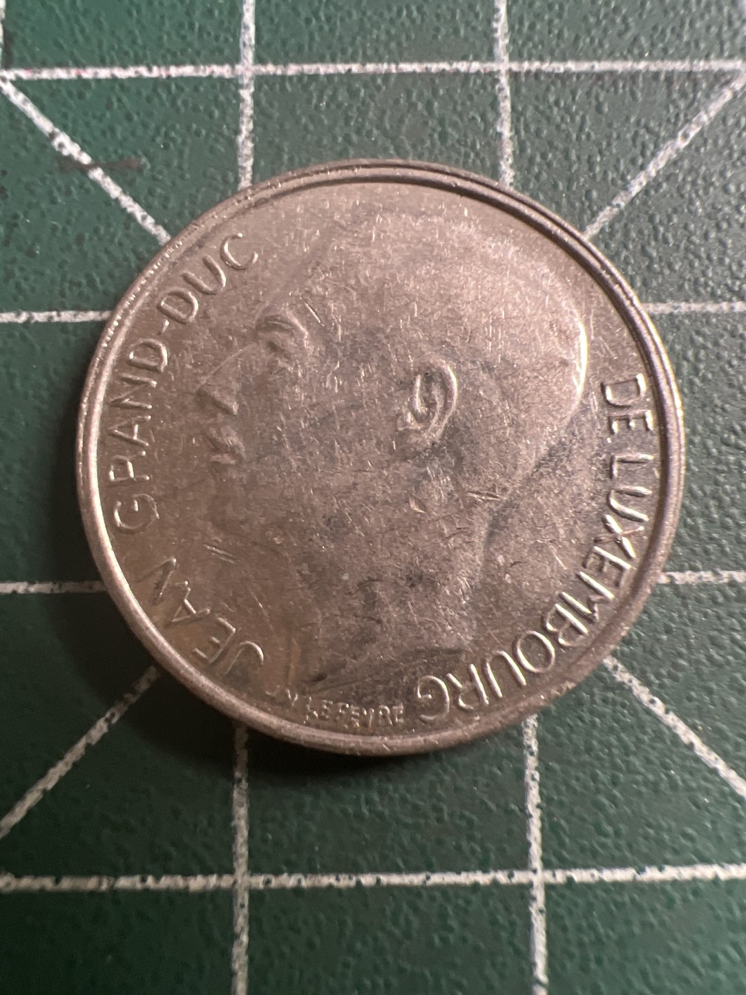 泡泡堂第116期  世界硬币纪念章邮票专场（无押金，无佣金，捡漏，全场20包邮，偏远地区除外） 卢森堡一法郎