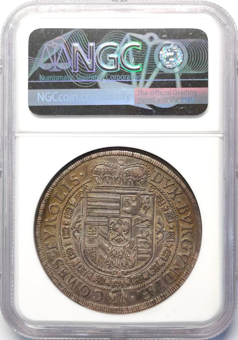 凡希社世界钱币微拍第二百十五期——德奥专场 1654奥地利大公斐迪南查理泰勒大银NGC-AU53