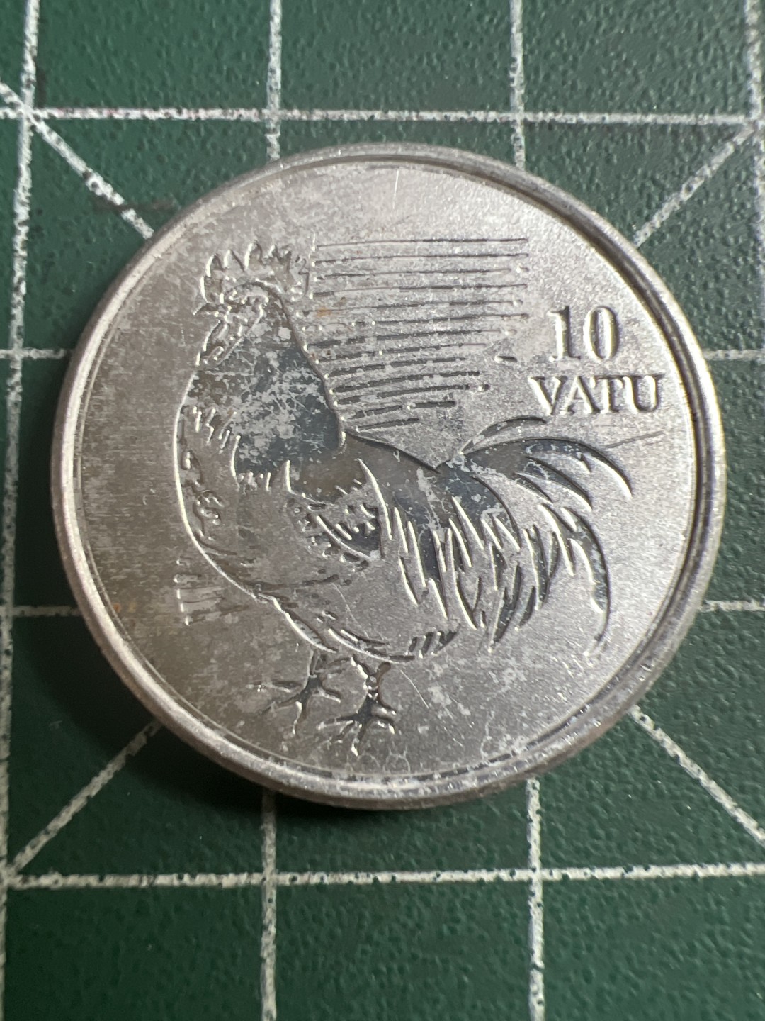 泡泡堂第116期  世界硬币纪念章邮票专场（无押金，无佣金，捡漏，全场20包邮，偏远地区除外） 瓦努阿图十瓦图