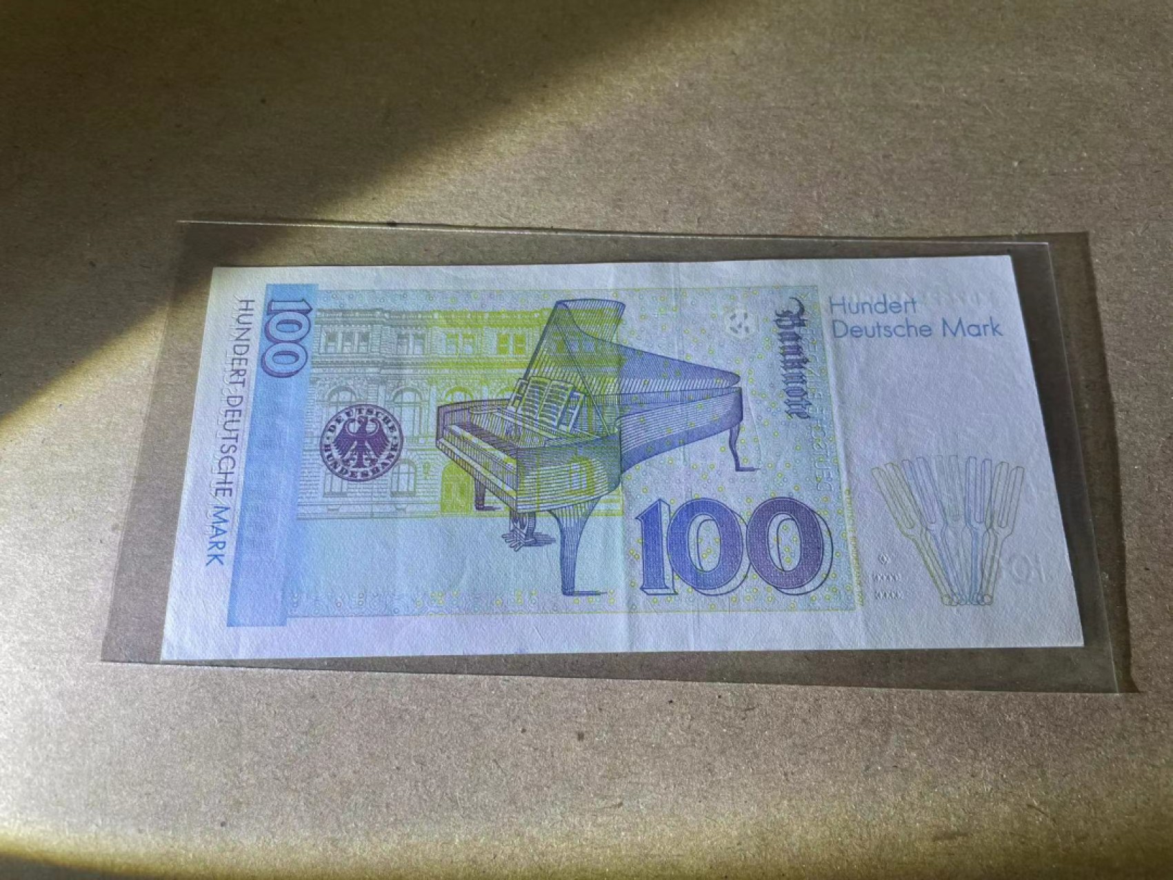【Blue Auction】✨世界纸币精拍第235期【精】 德国 1996年100马克 AU品相 克拉拉