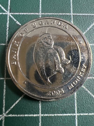 泡泡堂第116期  世界硬币纪念章邮票专场（无押金，无佣金，捡漏，全场20包邮，偏远地区除外） - 乌干达猴子