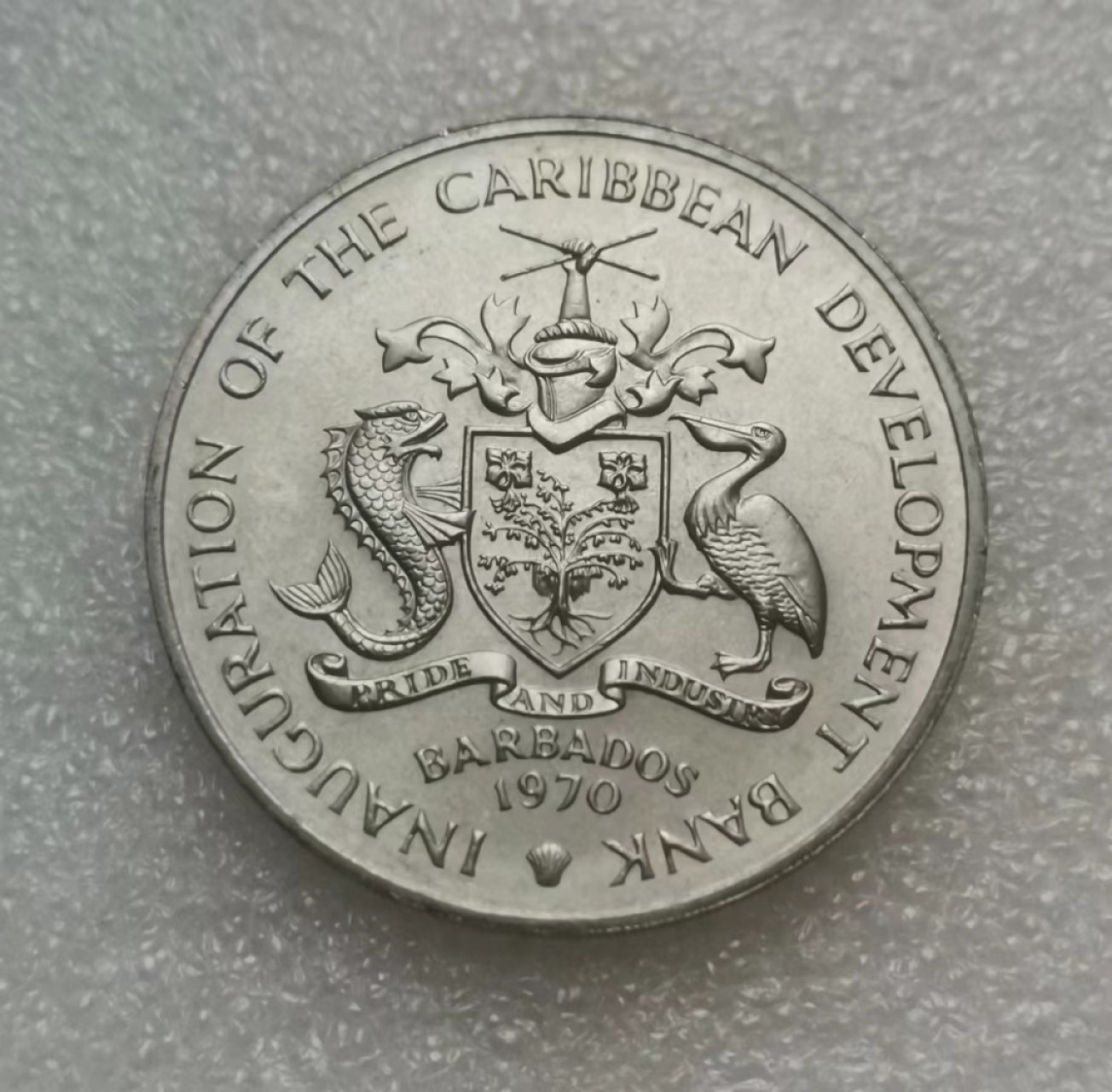 瓶子🏺第61期拍卖会 巴巴多斯1970年FAO粮食日克朗币