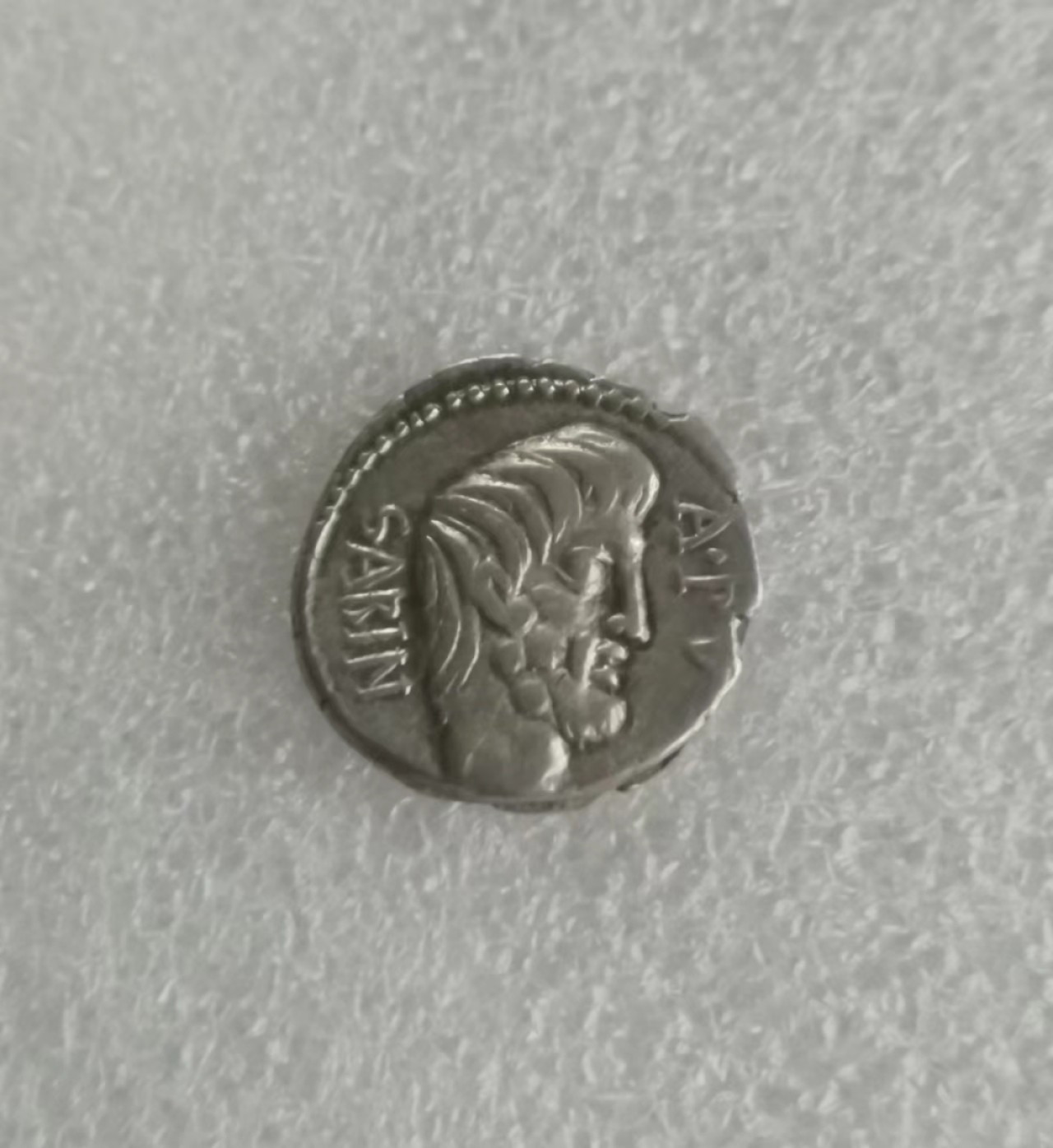 瓶子🏺第61期拍卖会 古罗马共和国公元前89年萨宾“罗马士兵抢萨宾女”银币