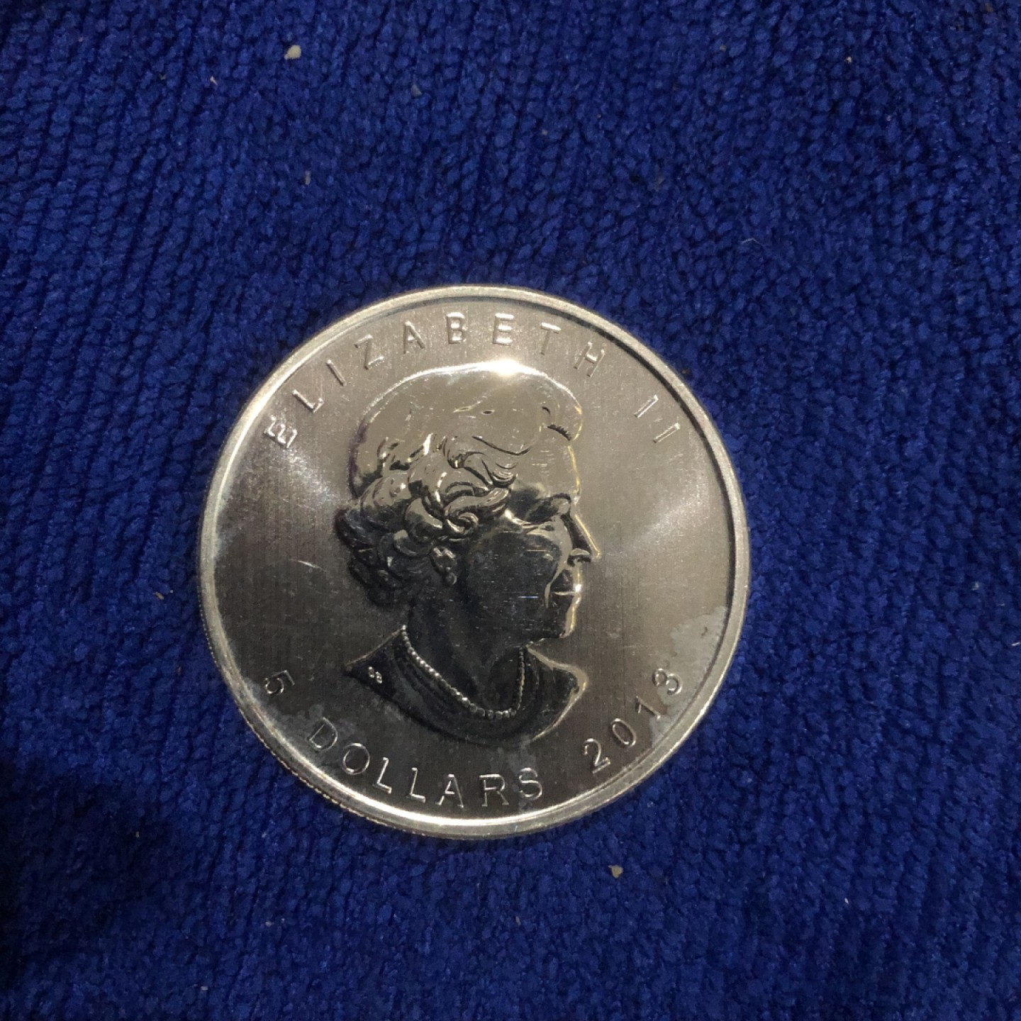 【保诚微拍】第36期  古今中外币章（部分评级）14号晚上七点半自动开拍！！！ 【投资银币】加拿大 2013年 野生动物-麝牛 投资银币（1盎司31.1克，0.9999银）.