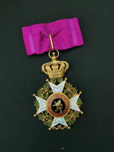 盛世勋华——号角文化勋章专场拍卖第54期 - 比利时指挥官级利奥波德二世勋章 双语版