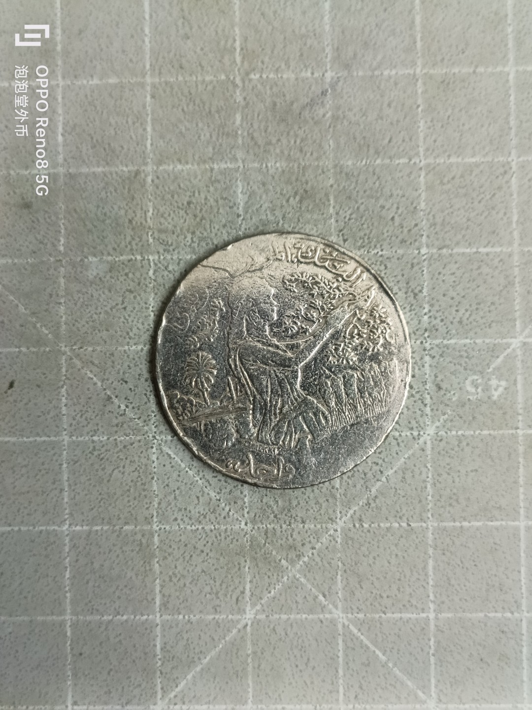 泡泡堂微拍，零佣金，零押金，满二十元包邮 摩洛哥七六年粮农币