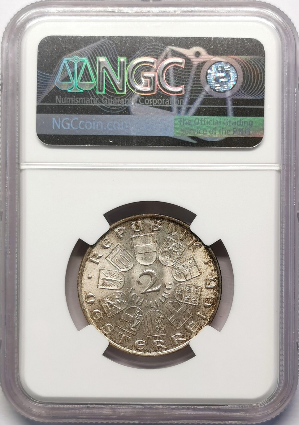 凡希社世界钱币微拍第二百十五期——德奥专场 1930奥地利沃格尔韦德纪念2先令银币NGC-MS64