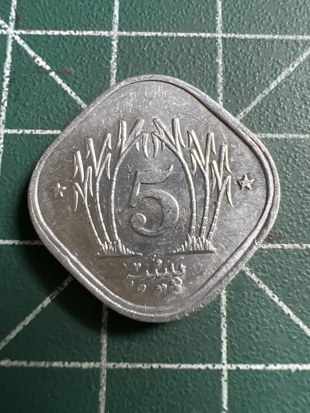 泡泡堂第117期  世界硬币专场（无押金，无佣金，捡漏，全场20包邮，偏远地区除外） 巴基斯坦五分