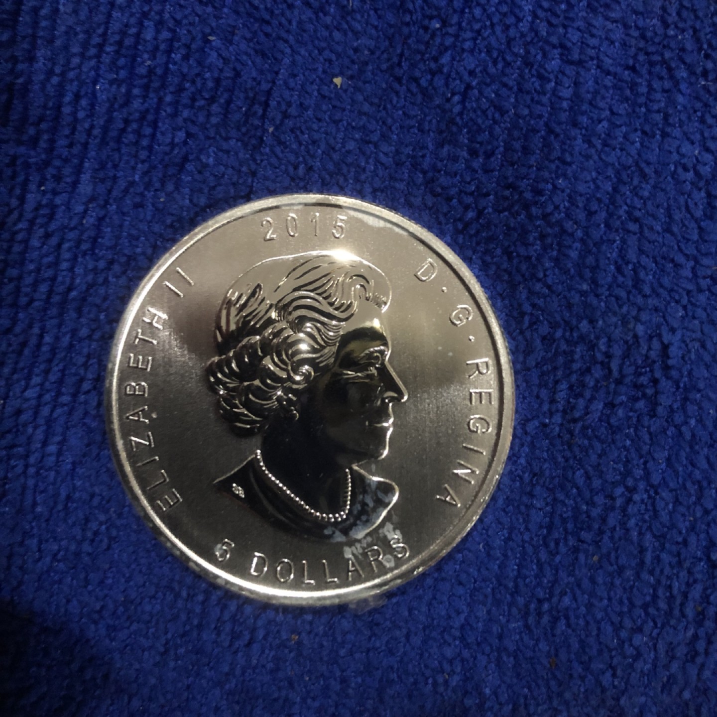 【保诚微拍】第36期  古今中外币章（部分评级）14号晚上七点半自动开拍！！！ 【投资银币】加拿大 2015年 猛禽-猫头鹰 1盎司 银币（31.1克 0.9999银）