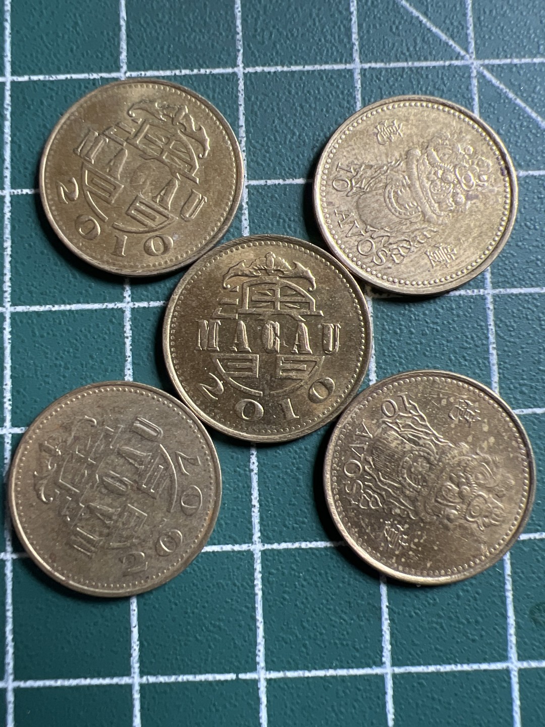 泡泡堂第119期  世界硬币专场（无押金，无佣金，捡漏，全场20包邮，偏远地区除外） 澳门五个